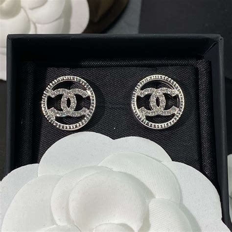 chanel double c earrings amazon|Chanel double c earrings sale.